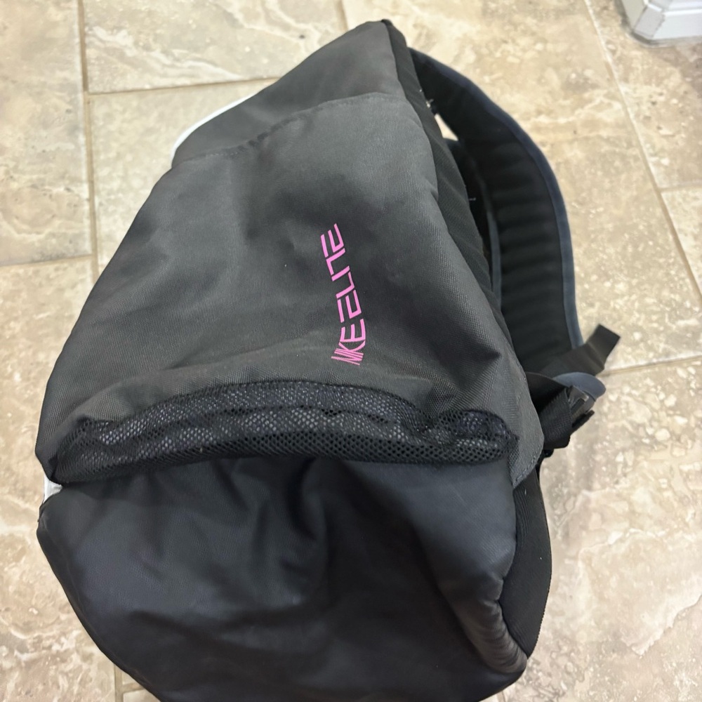 Nike Hoops Elite Max Air Team 2.0 Basketball Backpack Anthracite/Black Pinkfire - Picture 9 of 15